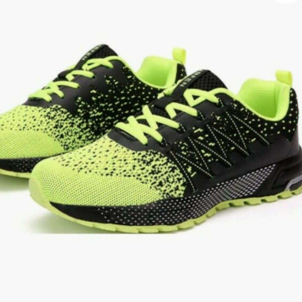 UBFEN Unisex Sports Running Shoes Fitness Athletic Trainers Size W-14 M-13